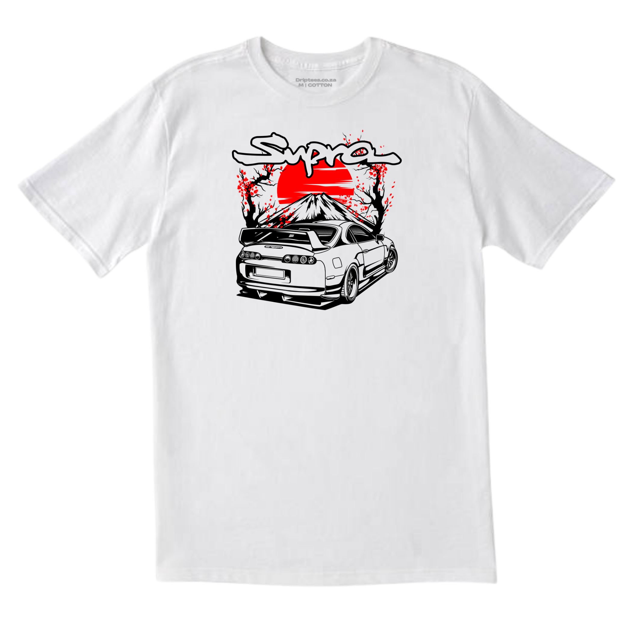 TOYOTA SUPRA WHITE T SHIRT