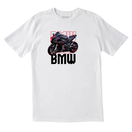 BMW BIKER WHITE T SHIRT 71