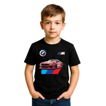 BMW racing kids t shirt