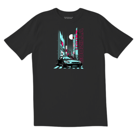GTR R35 Graphic Black T Shirt (75)
